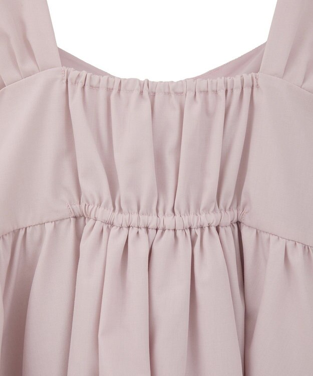 earth music&ecology リボンイレヘムチュニック Pink