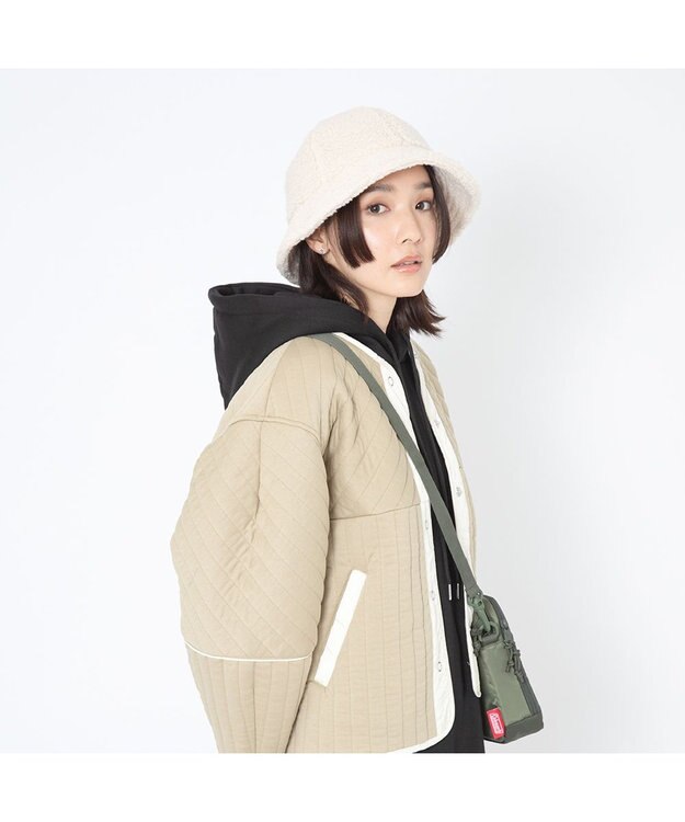 林八百吉商店 Coleman ボアメトロハット アイボリー