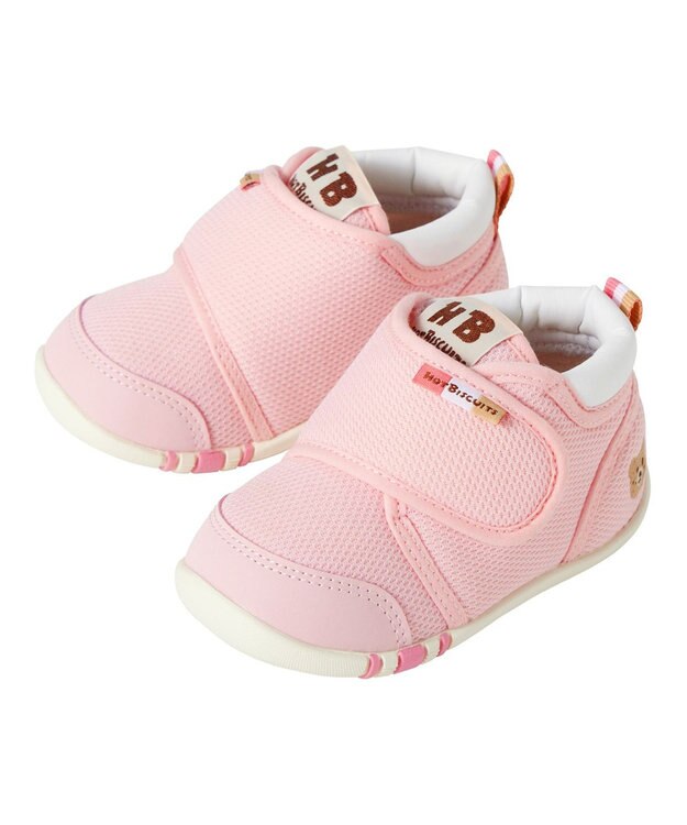 MIKI HOUSE HOT BISCUITS 【11.5cm-13.5cm】 ファーストベビーシューズ ピンク