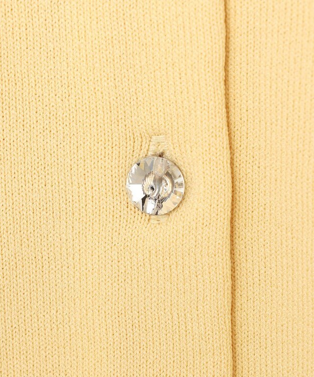 組曲 【先行予約】マイラックカラー カーディガン ライトイエロー系