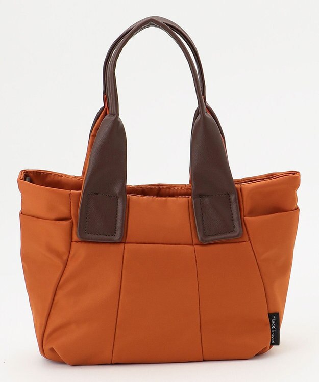 Y'SACCS 【Y’SACCS vous et】ナイロンキリカエ2WAYトート Sサイズ レンガブラウン