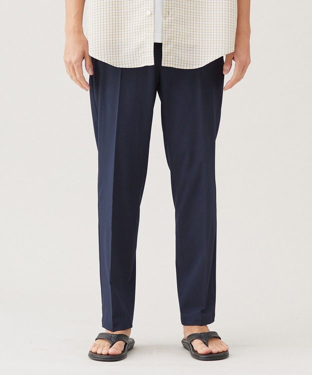 UNFILO MENS 【ストレッチ】TRストレッチ 機能美パンツ ネイビー