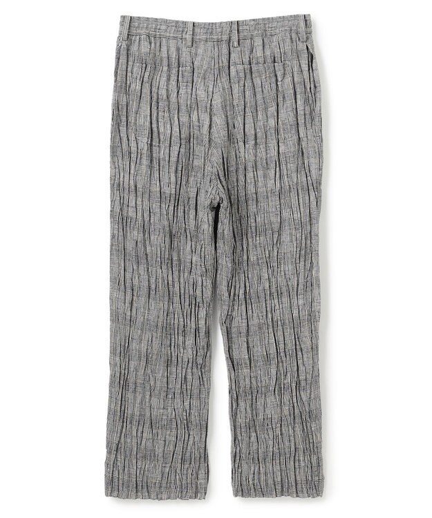 JOSEPH HOMME 【HIGH GRADE LINE】マックスプリーツワッシャー　ドロスト付ワイドパンツ / WAVE ライトグレー系4