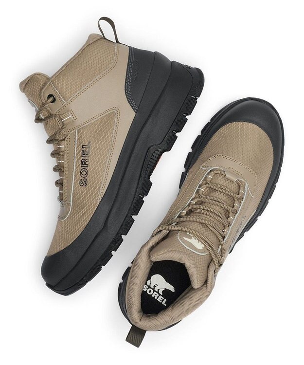 SOREL SOREL/ アウティング　ニュースニーカーミッド　ウォータープルーフ /ソレル Khaki II、 Jet