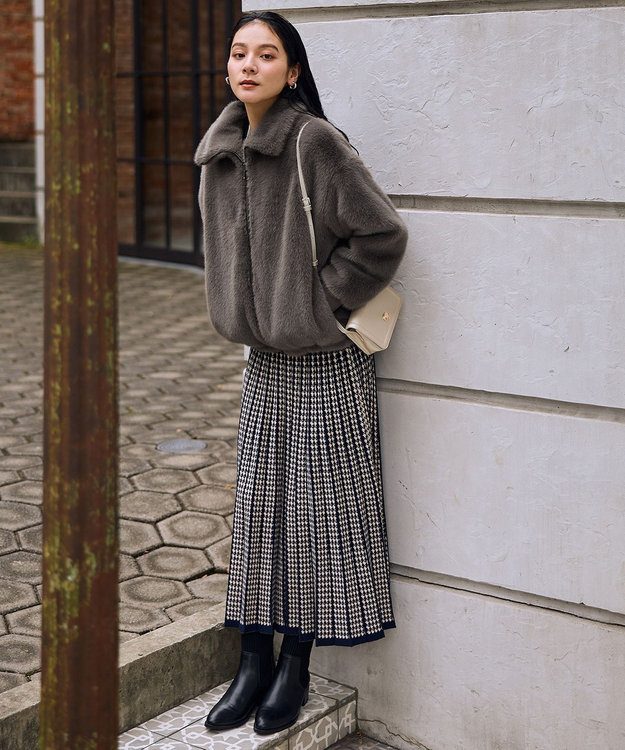 ANY ファーブルゾン モカグレー