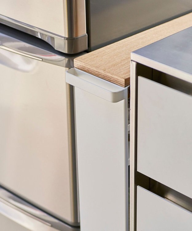 tower ハンドル付きスリムワゴン タワー ホワイト ホワイト