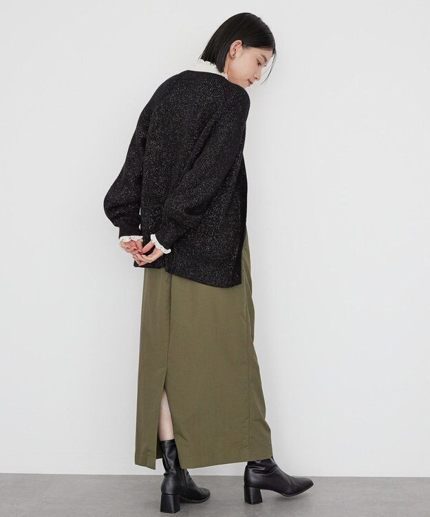 AMERICAN HOLIC ドローコードタイトスカート Khaki