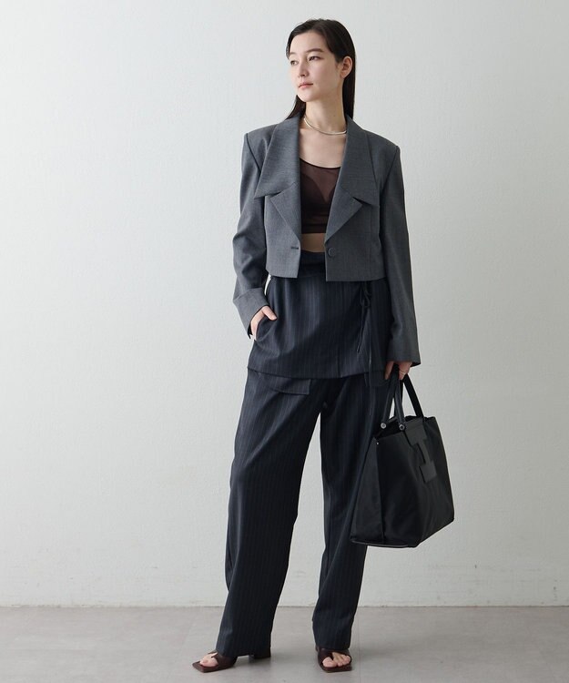 IACUCCI ソルベット L NYLON/RUGA ブラック