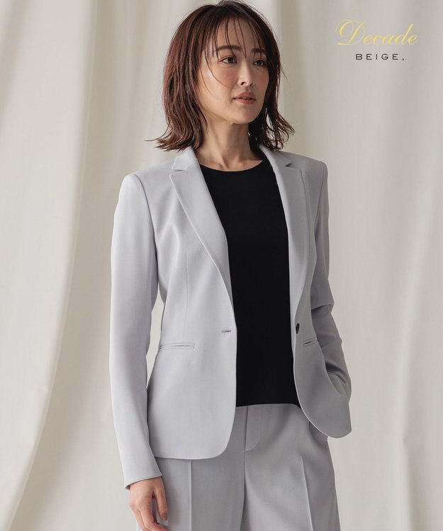 BEIGE， CINDY / テーラードジャケット Ice blue