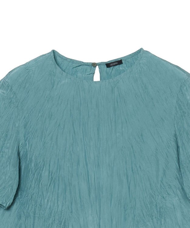 JOSEPH 【洗える】ハボタイ　シルクブラウス Lagoon