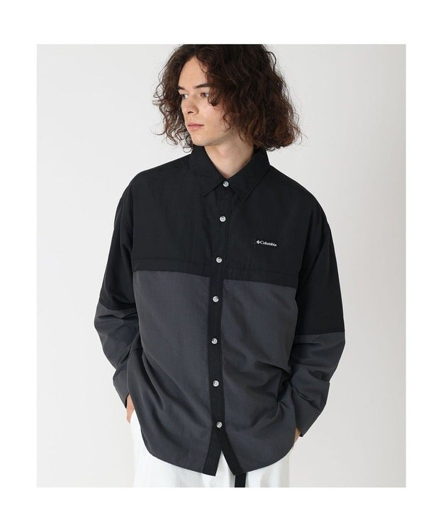 Columbia Columbia/ トルネードリムロングスリーブシャツジャケット /コロンビア Black