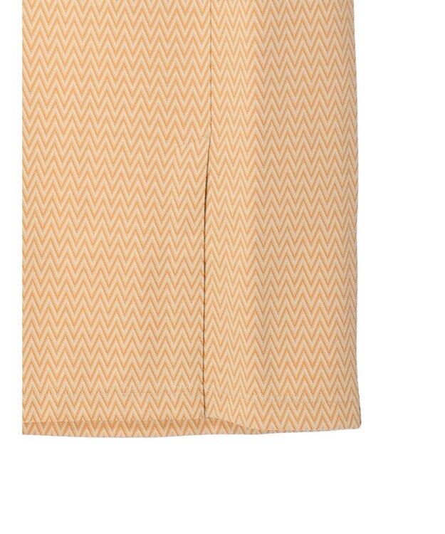 earth music&ecology シェブロン柄タイトスカート Orange