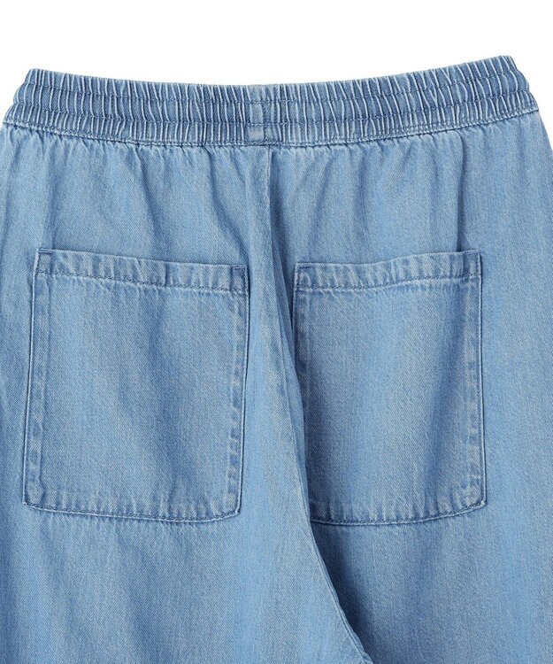 Green Parks ライトデニムワイドパンツ Light Indigo