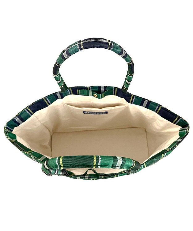 ROOTOTE 3619【自立・A4収納】EU.ミディアム.チェックキルト-C 01：グリーン