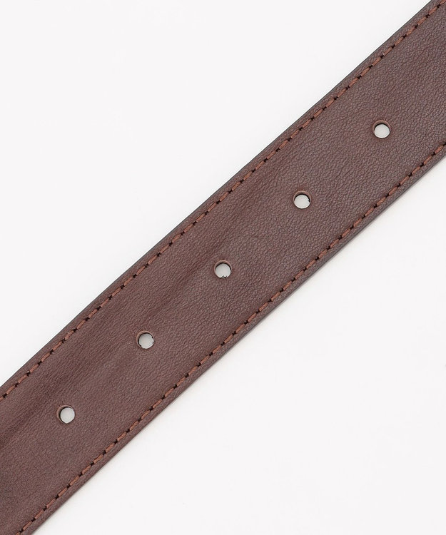 JOSEPH ABBOUD 【キングサイズ・日本製】ディナオイルスクイーズベルト ダークブラウン系