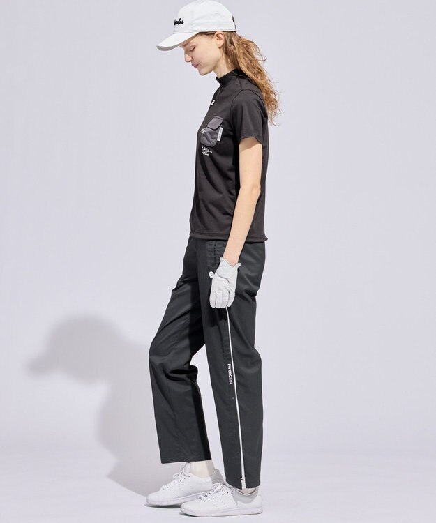 PW CIRCULUS 【WOMEN】サイドボタン デザインパンツ ゴルフウェア レディース ブラック系