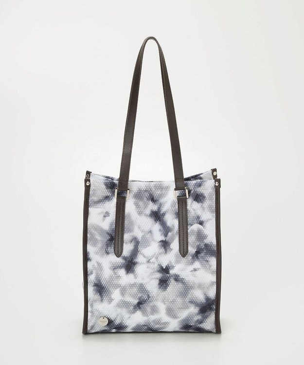 TOPKAPI 【TREASURE TOPKAPI】メッシュ ダブルプリント A4 トートバッグ ブラック