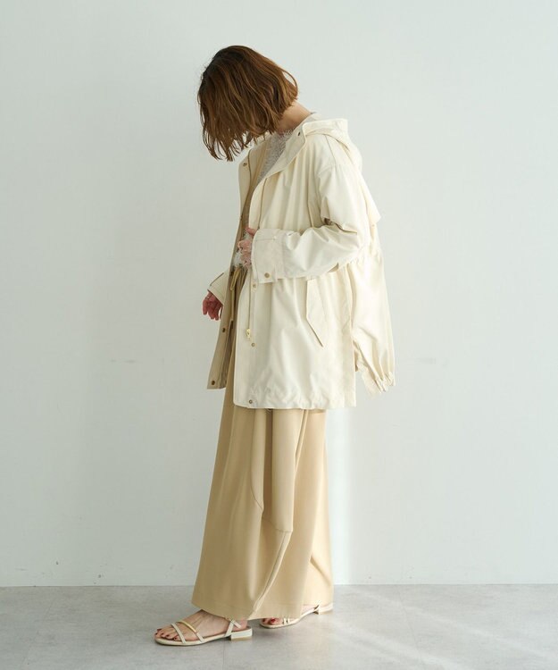 YECCA VECCA コクーンドレープワイドパンツ Beige