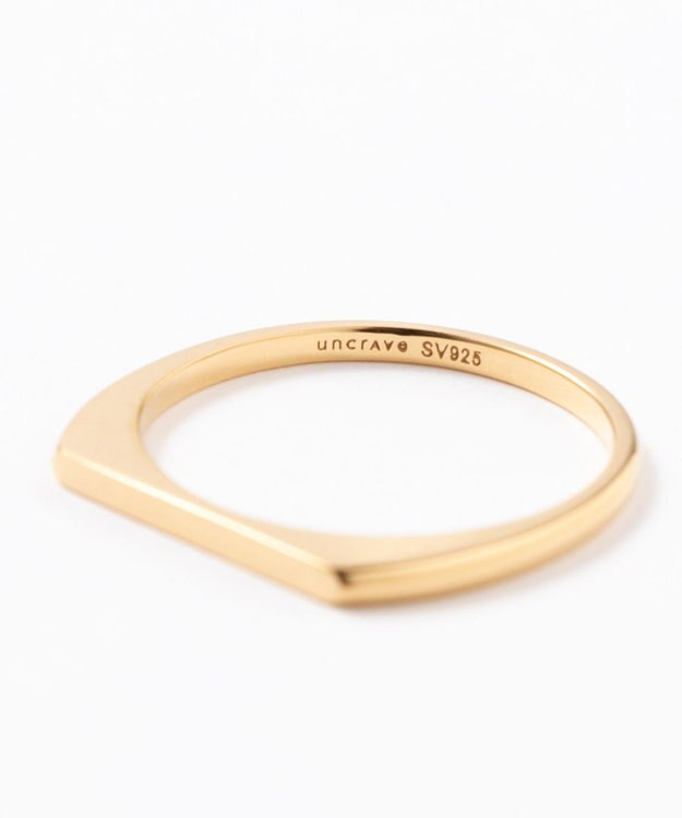 uncrave フラットリング スモール ゴールド