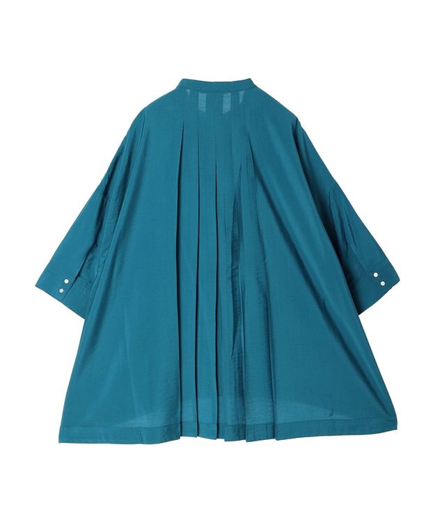 AMERICAN HOLIC 接触冷感バンドカラーチュニック Blue Green