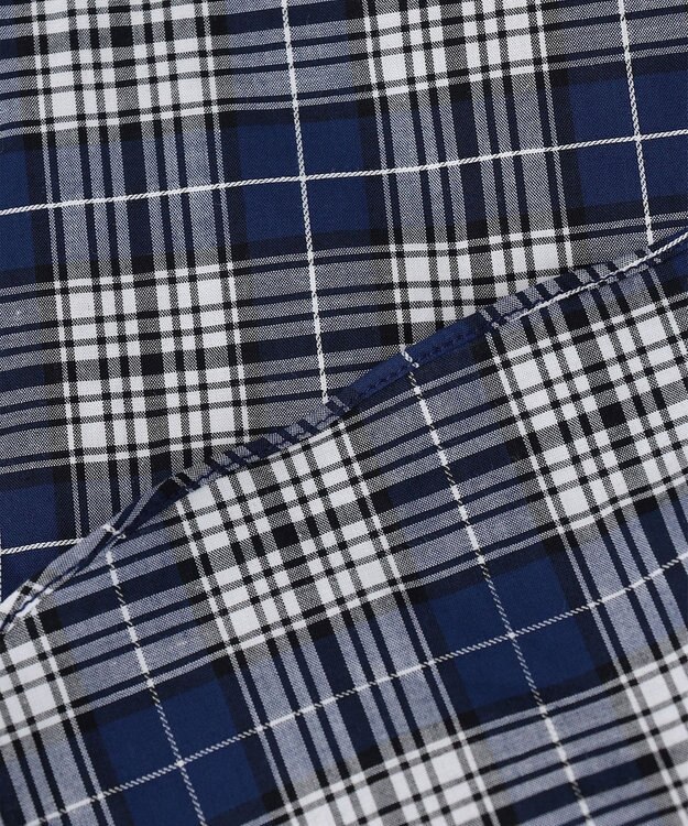 J.PRESS MEN ドビータータンマルチチェック シャツ /B.D ブルー系3