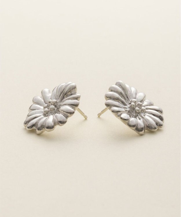 yoaa シルバー925 キクピアス シルバー925