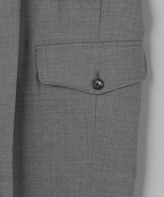 GOTAIRIKU ウォッシャブル ドレスカーゴパンツ アイボリー系