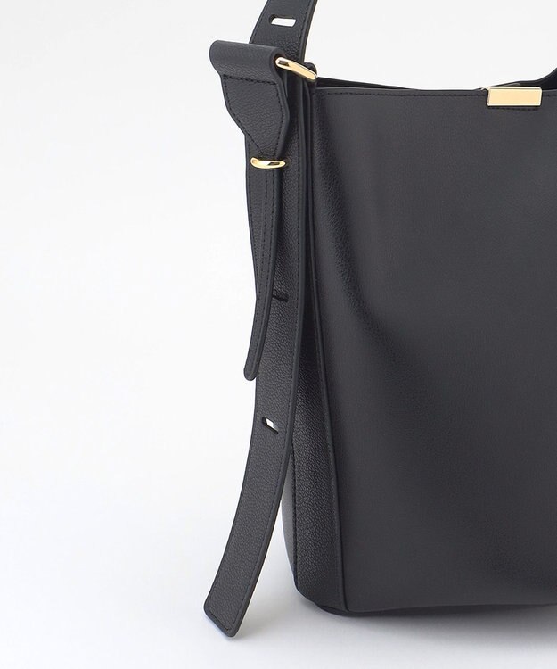 組曲 バケツ トートバッグ ブラック系