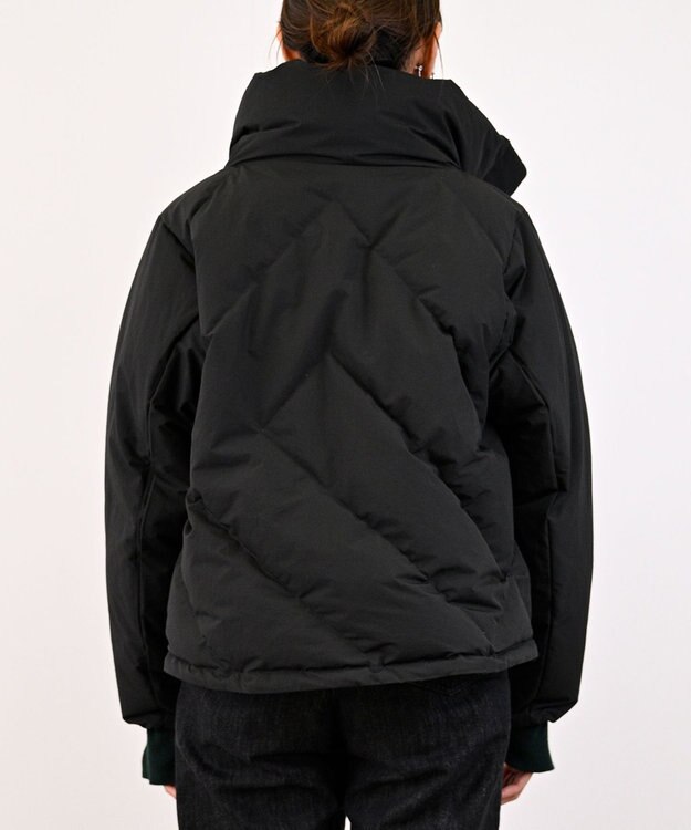 KWD 【日本製/高品質ダウン】STAND COLLAR DOWN BLOUSON ダウンブルゾン ブラック