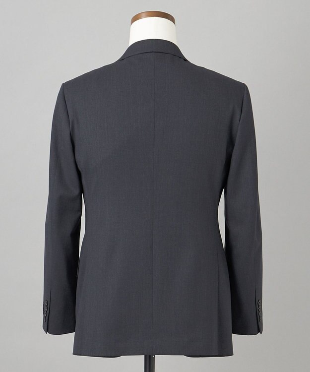 GOTAIRIKU オールシーズン対応【御幸毛織】WOOL×SOLOTEX ストレッチスーツ（グレー無地） グレー系