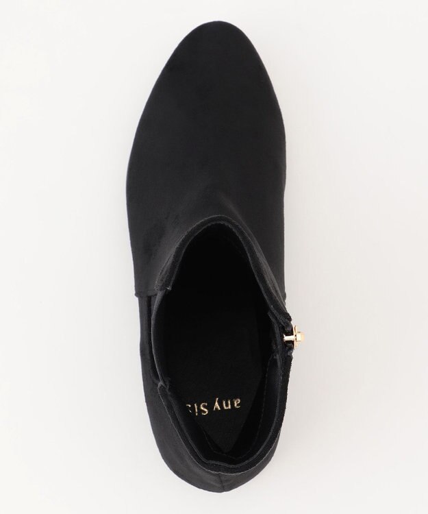 ANY SIS 【23.0~24.0cm】フラットサイドゴア ブーツ ブラック