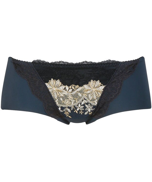 Wing ペアショーツ　【スキマフィットブラ】　裾はフリーカッティング　KB2362とペア　はきこみ丈あさめ　ウイング／ワコール　KF2962 グレイッシュブルー