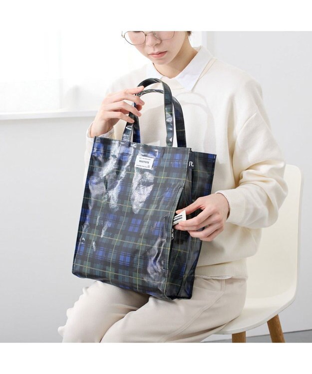 ROOTOTE 3722【ルートート】EU.アーキャトル.ラミネート-Z 01：グリーン