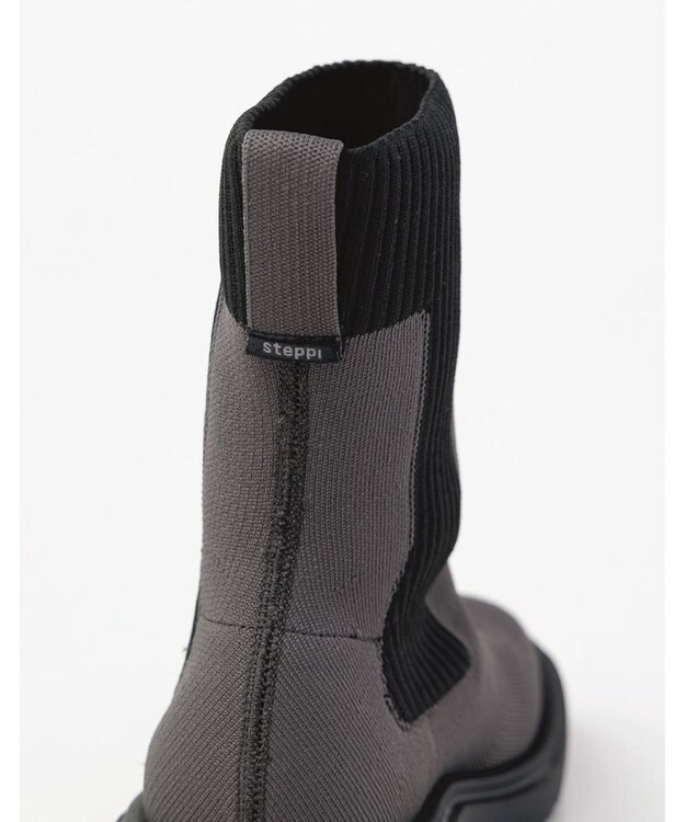 steppi 【軽い/防水/洗える】サイドゴアブーツ ダークブラウン