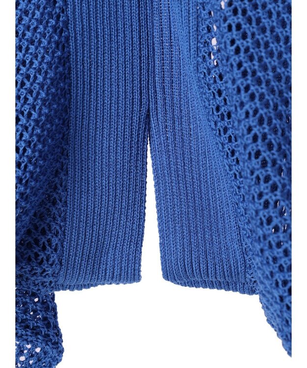 earth music&ecology メッシュボレロ Blue