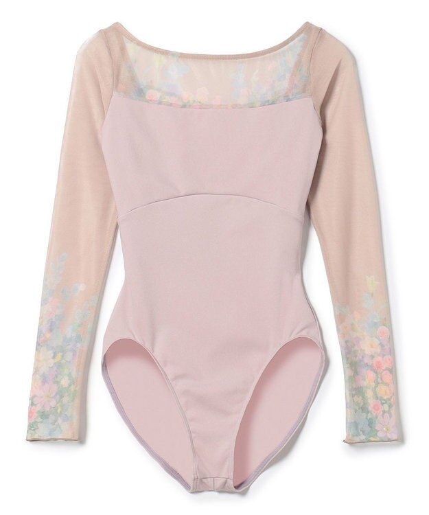 Chacott ロングスリーブレオタード ベビーピンクＰＴ