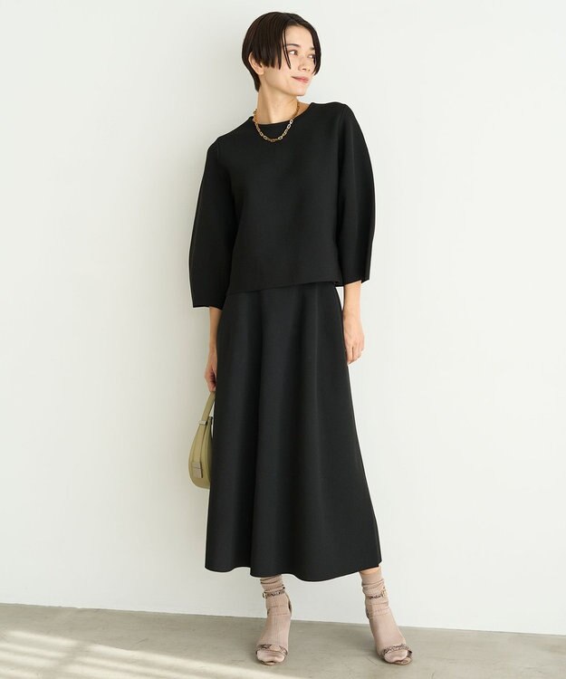 UNFILO 【STORY×UNFILO】フォルムニット セットアップ ブラック