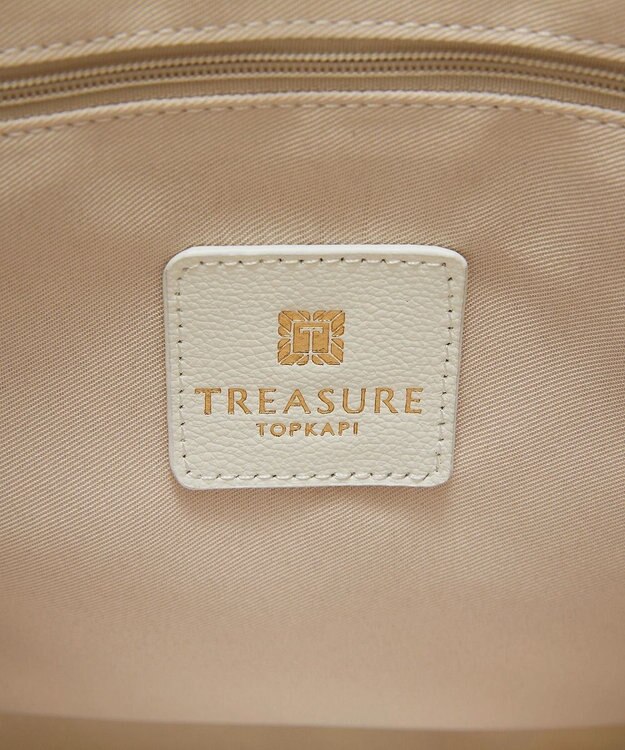 TOPKAPI 【TREASURE TOPKAPI】メッシュ ダブルプリント A4 トートバッグ グリーン
