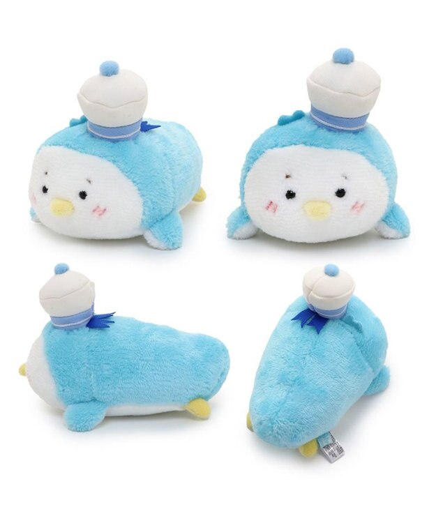 Mother garden しろたん マリン ちびマスコット ぬいぐるみ 《 しろたん / らっこいぬ / らむね》 単品 らむね