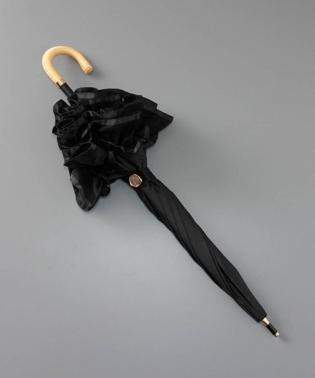 Beaurance（ビューランス）フリル晴雨兼用パラソル（1段スライド