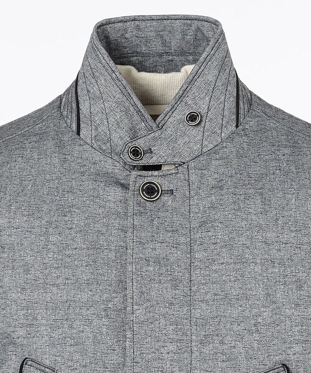 JOSEPH ABBOUD 【キングサイズ】DSDスラブジャガード ライナー付き ブルゾン ライトグレー系