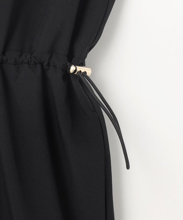 ANY SIS S 【撥水・UVカット・洗える】ラッシュガードシリーズ ショートサロペット ブラック