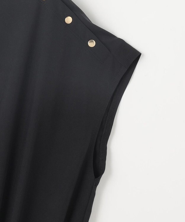 ANY SIS S 【撥水・UVカット・洗える】ラッシュガードシリーズ ショートサロペット ブラック