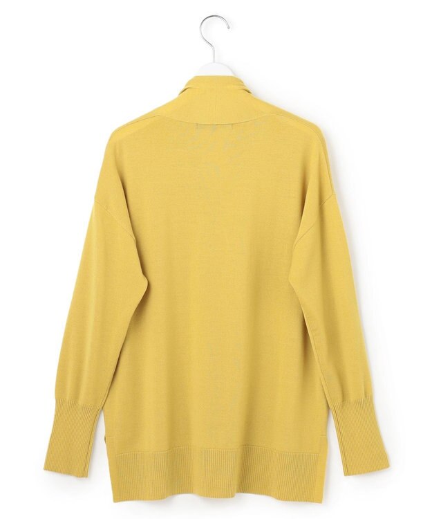 23区 【洗える】ウールテンジク Vネック ニット イエロー系