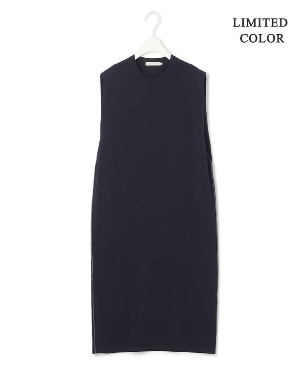 ICB 【WEB限定カラーあり・接触冷感・UVケア・洗える】 シンセティックハイゲージ ワンピース ネイビー系［WEB限定］