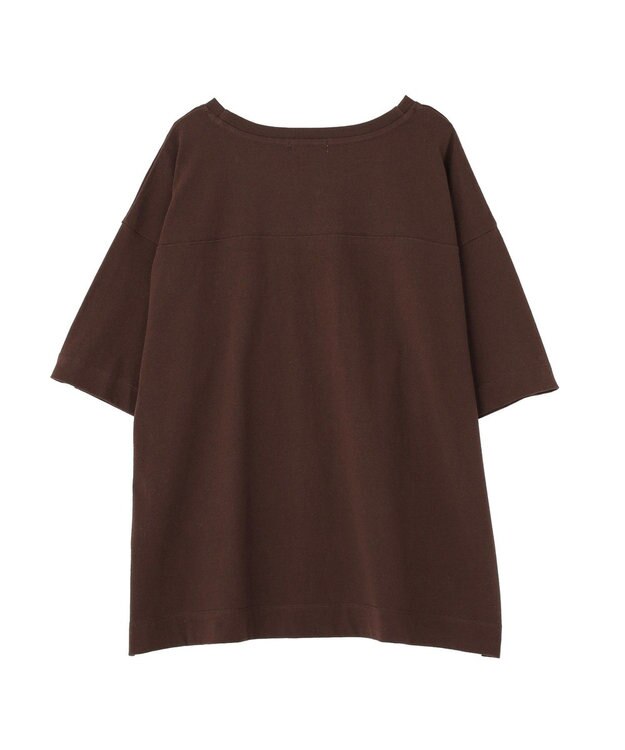 Green Parks ＳＥＴ２点フォトＴシャツ＋レーススカーフ Brown