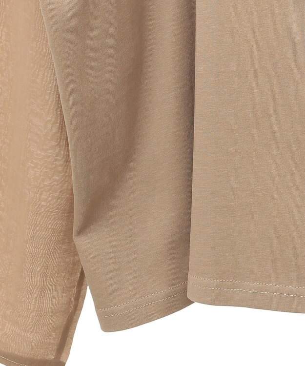 Green Parks ・ＡＮＤＳＥＡＲＣＨ　フェイクレイヤードロングＴＥＥ Gray Beige