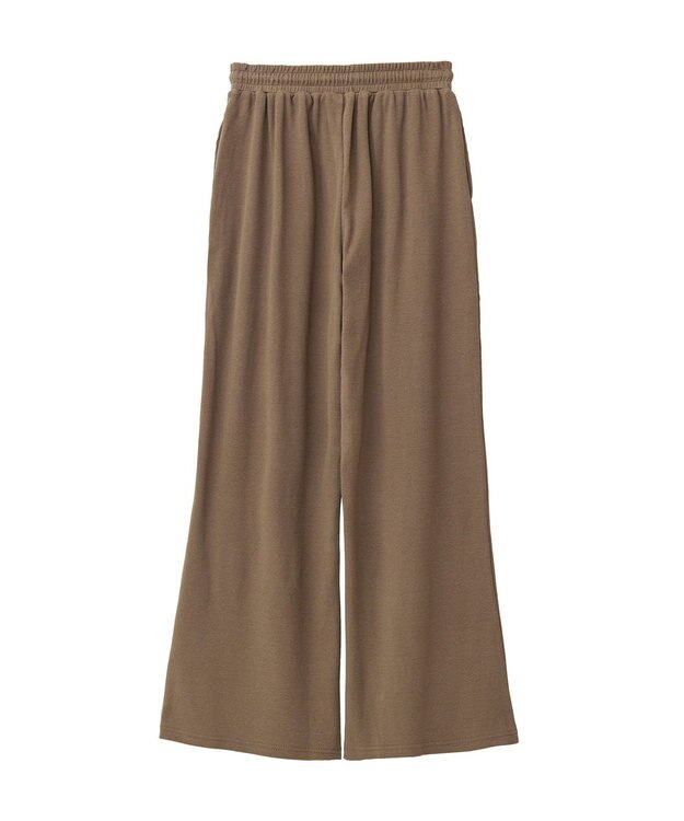 Green Parks ・ｓｗｉｎｇ　ｂｙ　リブカットソーイージーパンツ Khaki