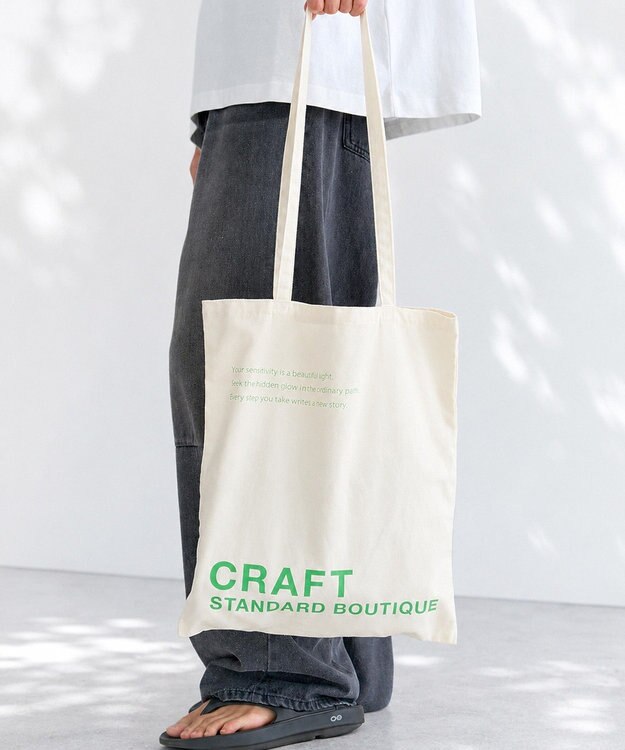 CRAFT STANDARD BOUTIQUE クラフトロゴトートバック Natural