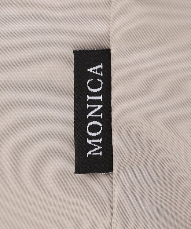 LA BAGAGERIE 【MONICA】ラウンドショルダーバッグ ライトグレー